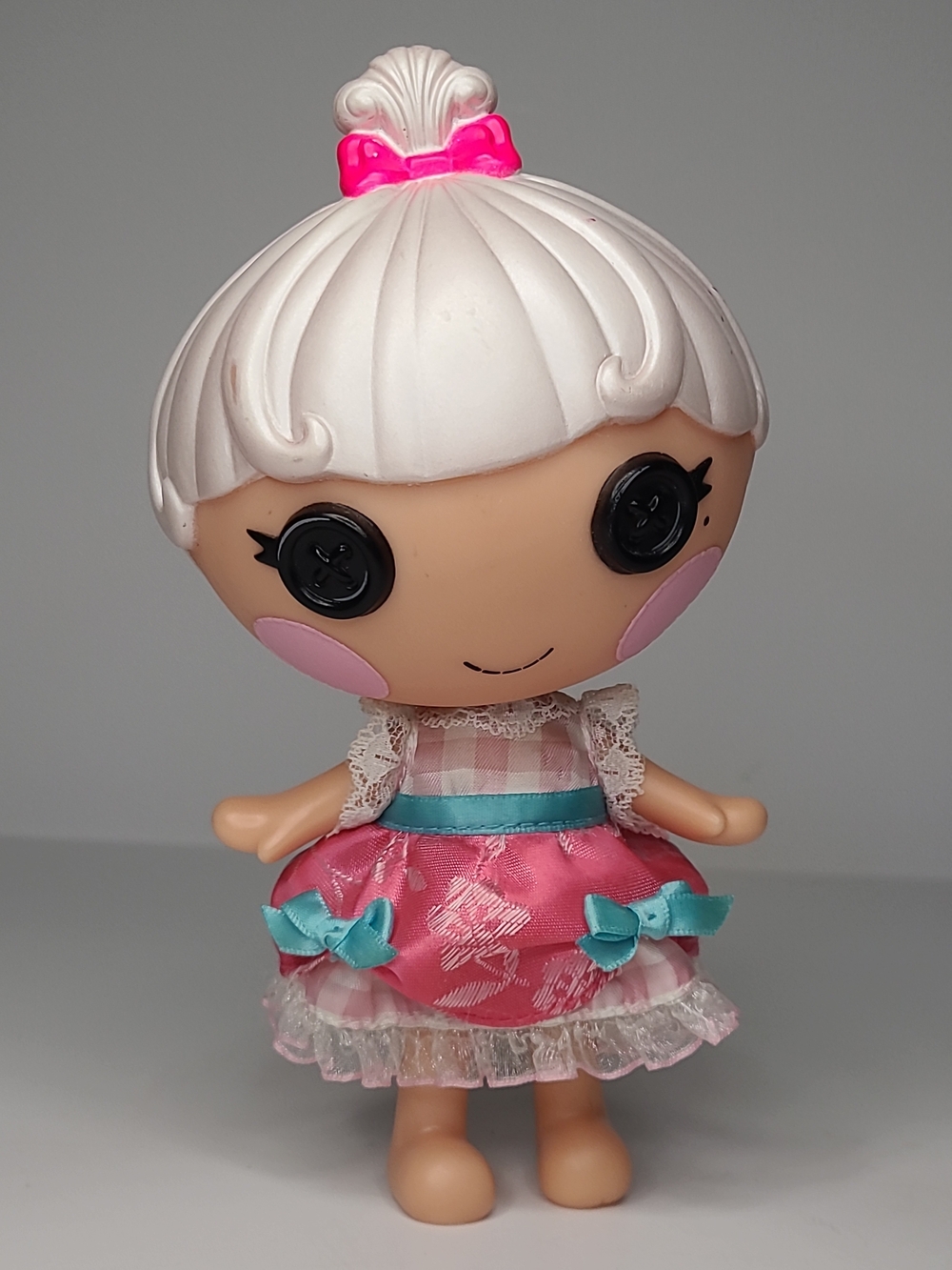 Lalaloopsy Littles Mimi La Sweet 7" Doll w/ Dress No Shoes or Pet
